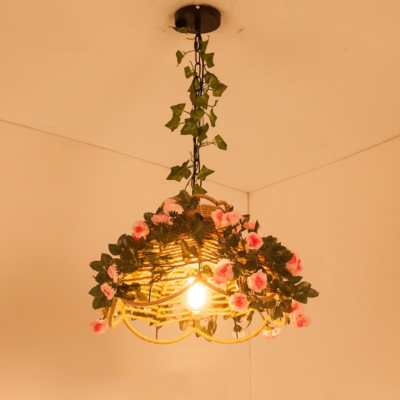 Arisha retro LED-pendellampa – restaurang/sovrum