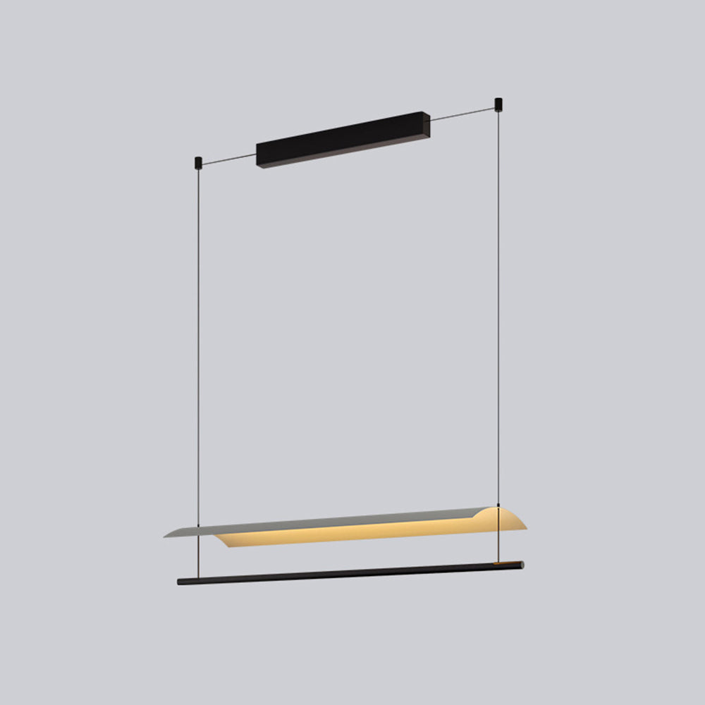 Arisha Minimalist Linear Metal Pendant Light