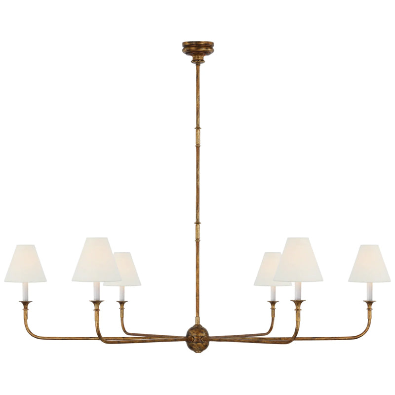 Silva vintage retro elegant lysekrone i metal til stuen