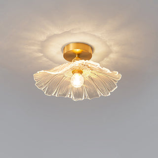 Carins Modern Design Ren Metall Glas LED Taklampa Hall Vardagsrum