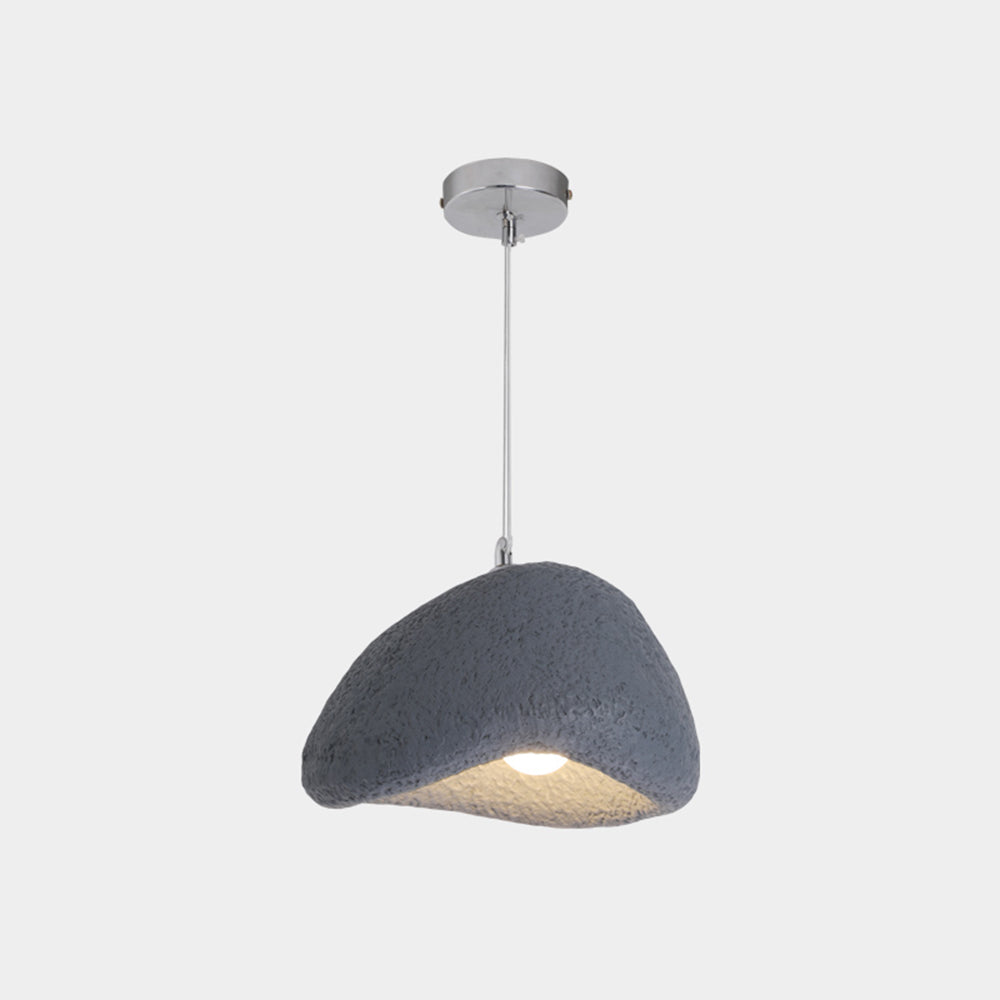 Avi wabi-sabi pendellampe i brødform af harpiks, harpiks, 4 farver