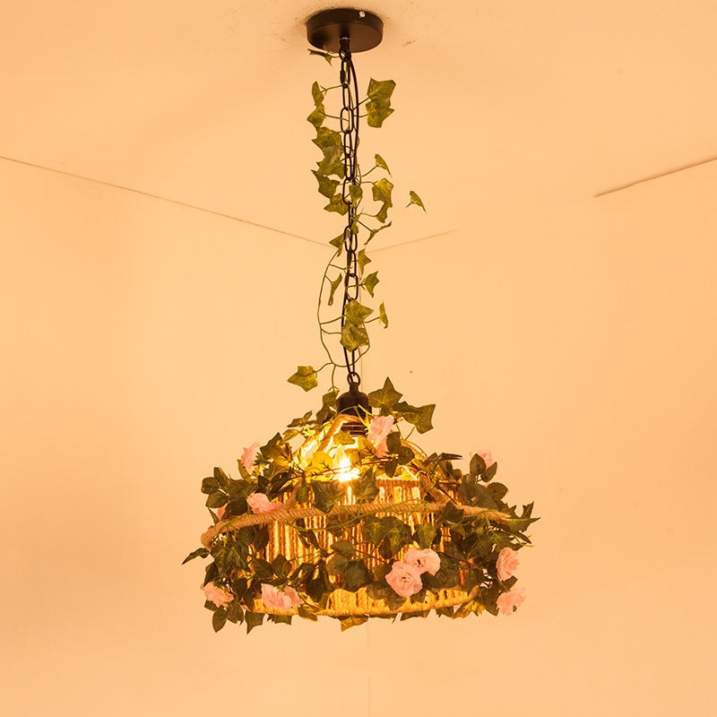 Arisha retro LED-pendellampa – restaurang/sovrum
