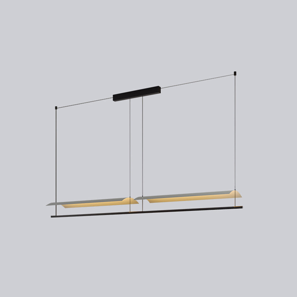 Arisha Minimalist Linear Metal Pendant Light