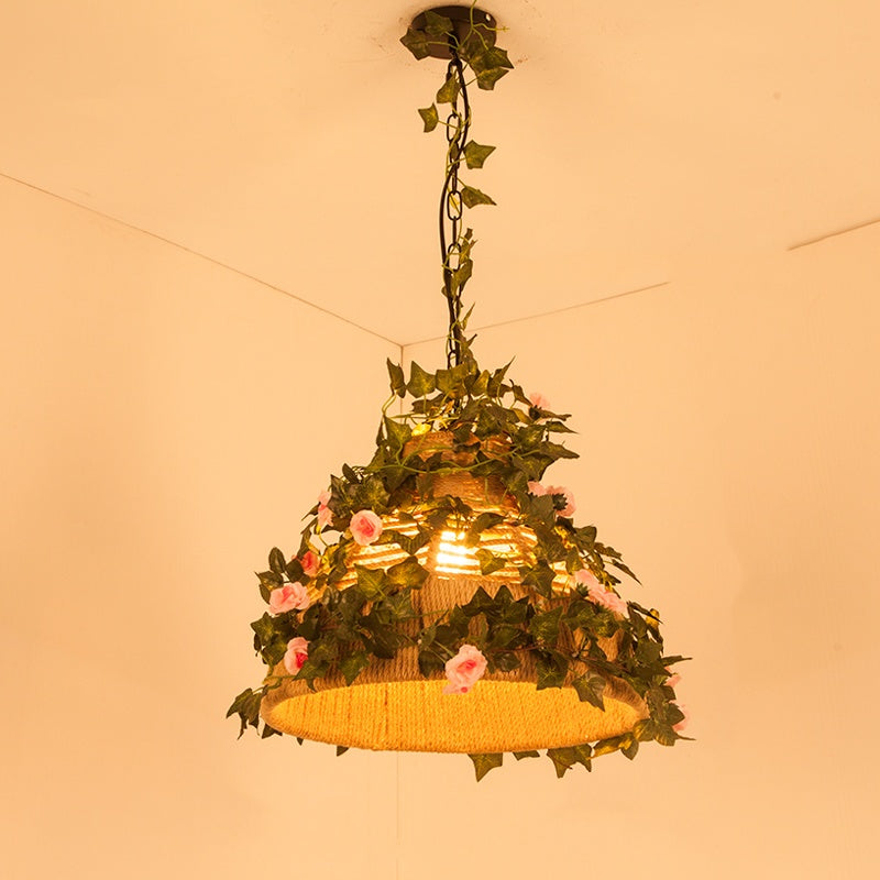 Arisha retro LED-pendellampa – restaurang/sovrum