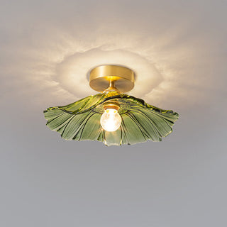 Carins Modern Design Ren Metall Glas LED Taklampa Hall Vardagsrum