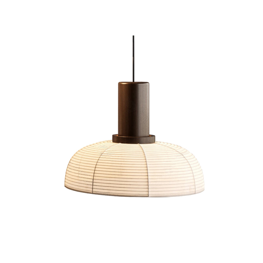 Muto retro-pendellampe i stof og metal, 2 stilarter