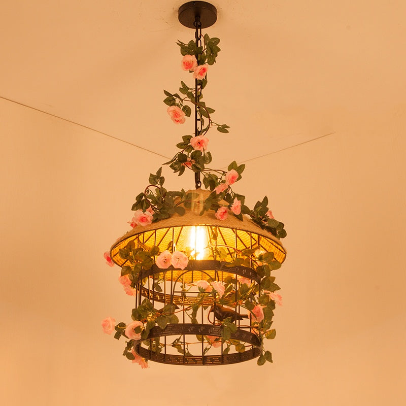 Arisha retro LED-pendellampa – restaurang/sovrum