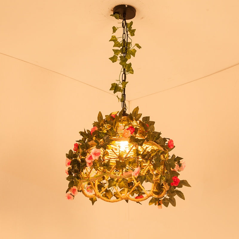Arisha retro LED-pendellampa – restaurang/sovrum