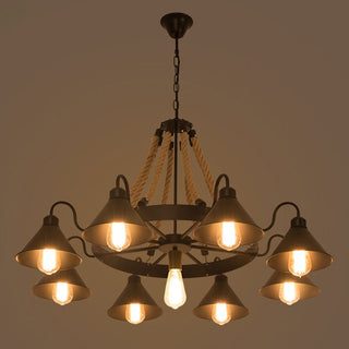 Alessio Design Vintage Metall Pendellampa Vardagsrum