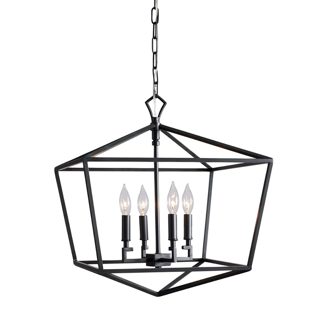 Silva designpendellampa i svart/mässing/grått – sovrum/vardagsrum