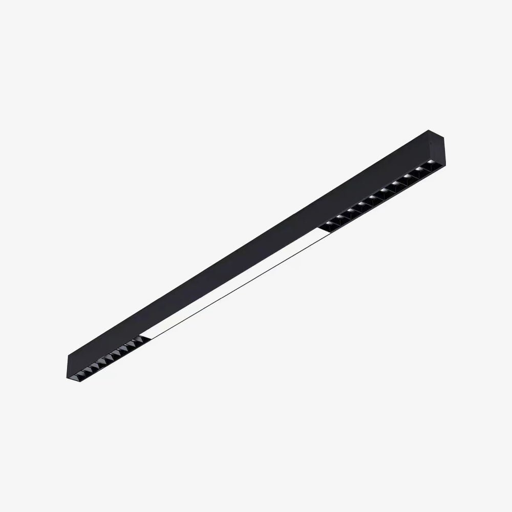 Line modern svävande lampa i aluminium