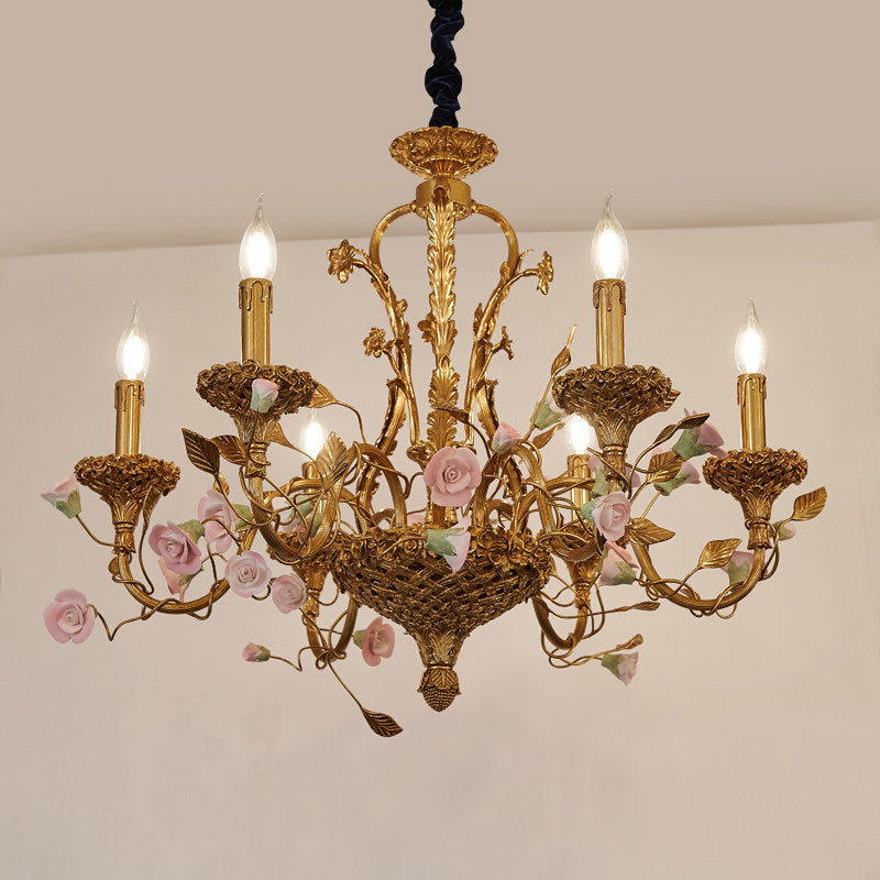 Teriariel-blomsterlysekrone