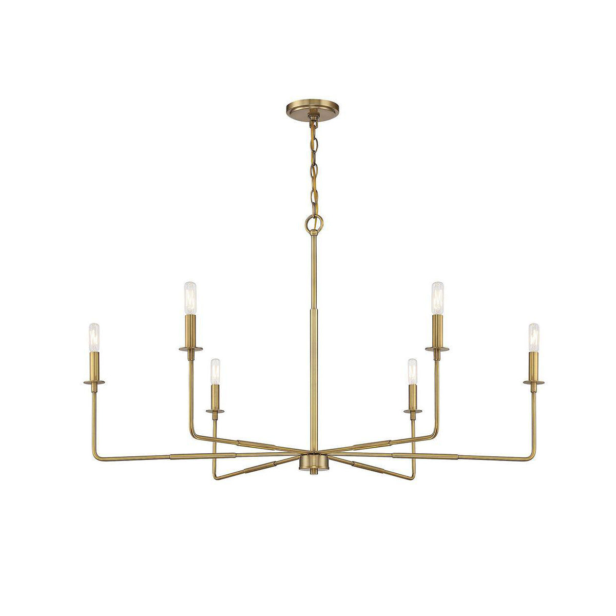 Candelabro minimalista moderno de estilo industrial em metal Blikuvyi