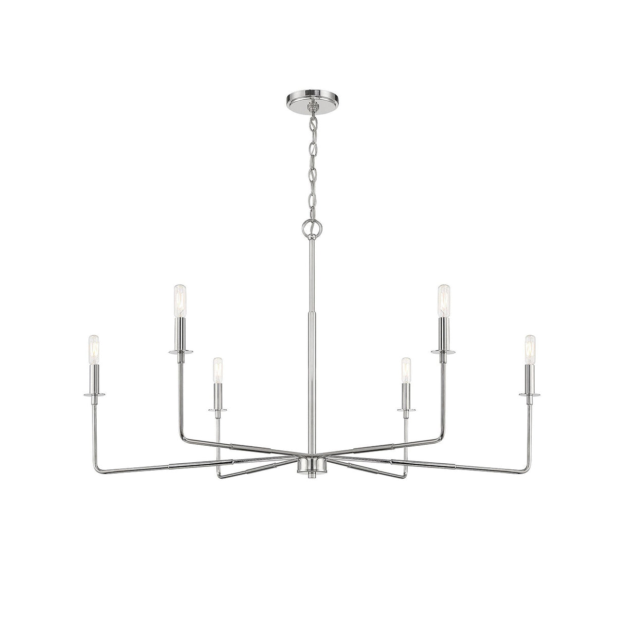Candelabro minimalista moderno de estilo industrial em metal Blikuvyi