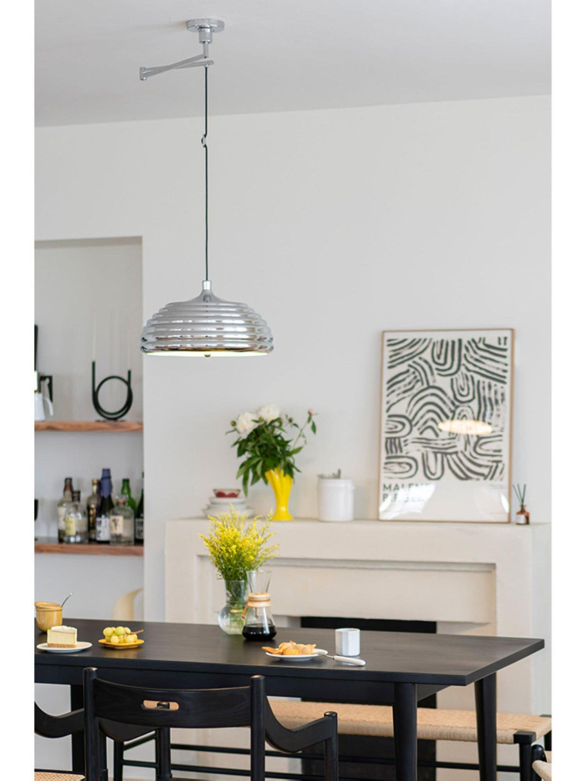 Candeeiro suspenso industrial moderno Ripple