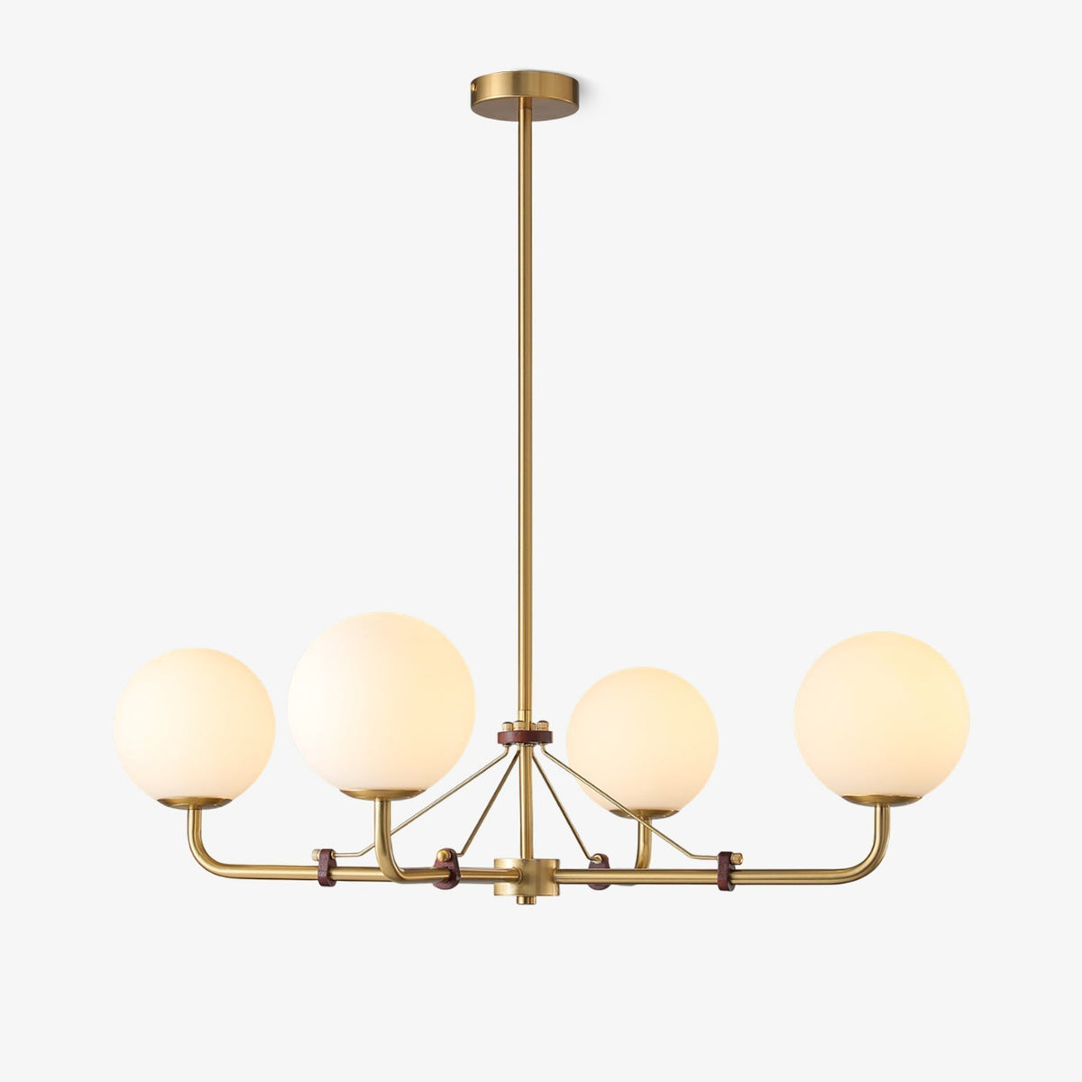 Oriarelle-kattokruunu, messinkiä, pallokuvut, Savanna Elegant