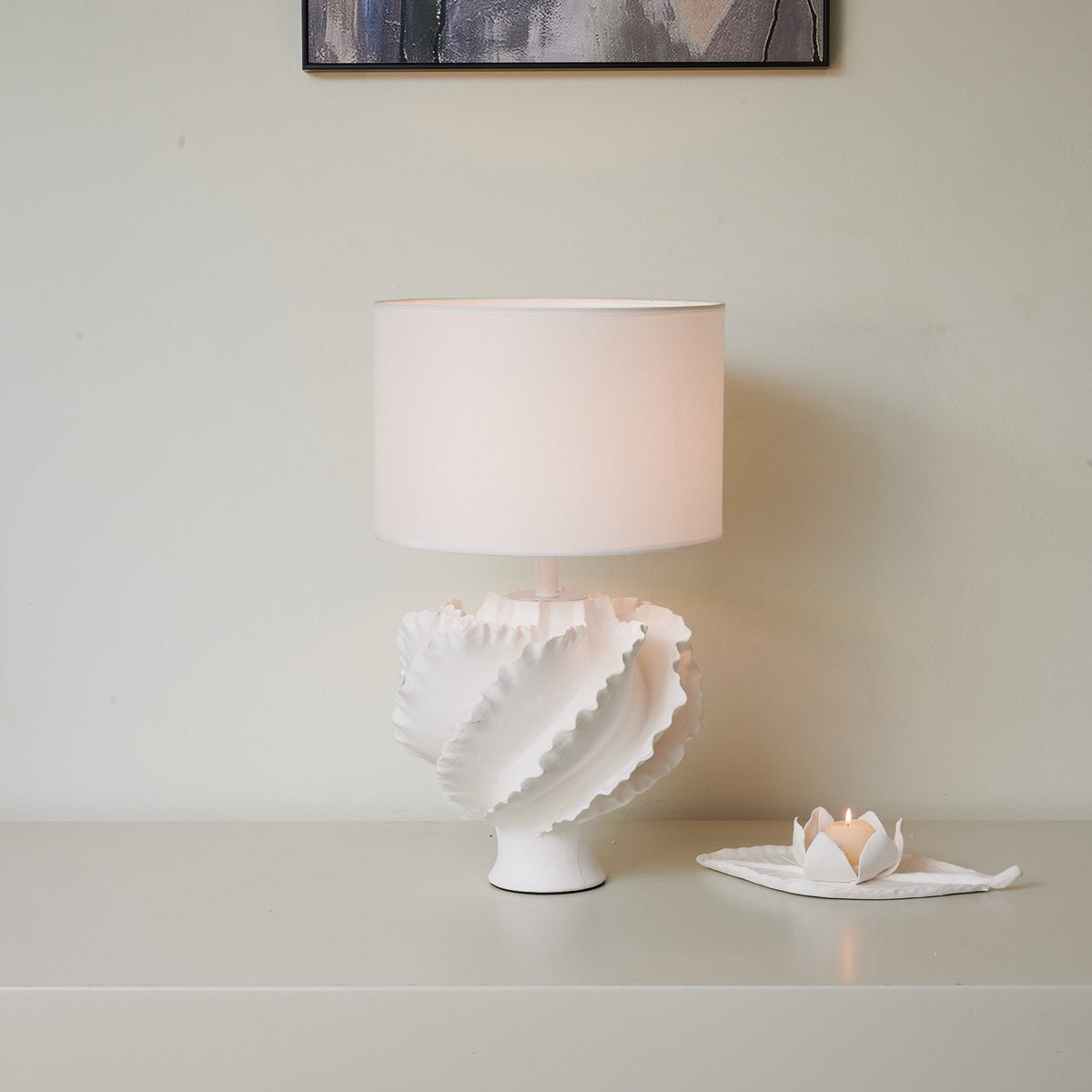 Keith modern bordslampa i keramik