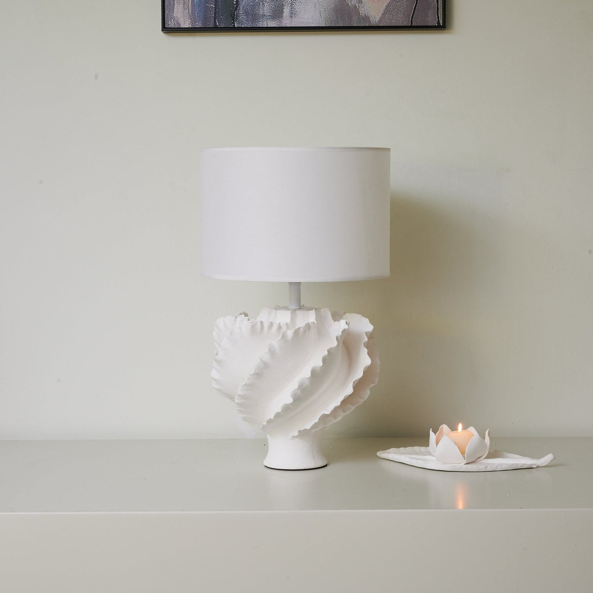 Keith modern bordslampa i keramik