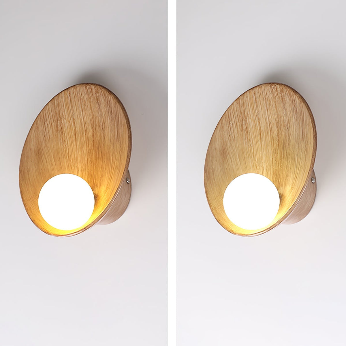 Ersila moderne minimalistisk væglampe i resin