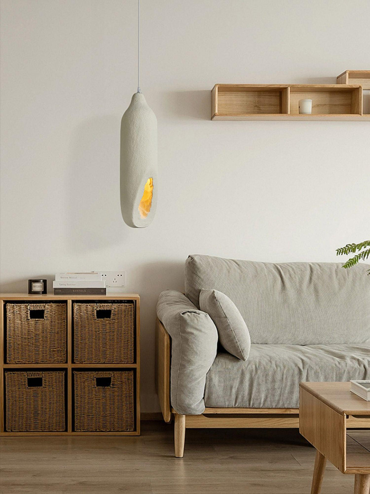 Anorion moderne minimalistisk nordisk pendellampe i plast