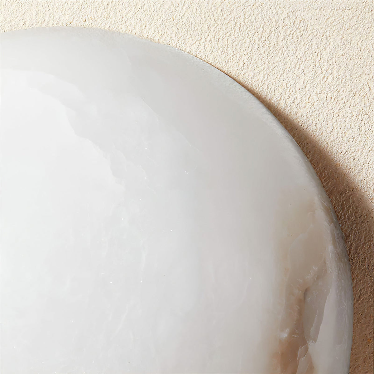 Elthen minimalistisk taklampa i alabaster