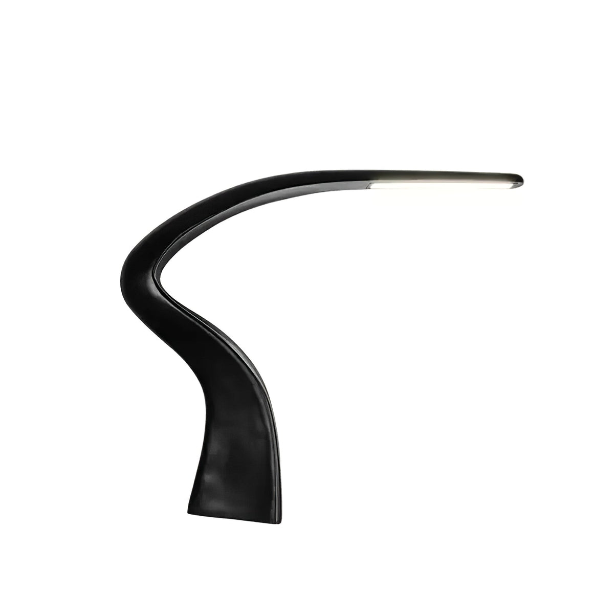 Modern svart golvlampa