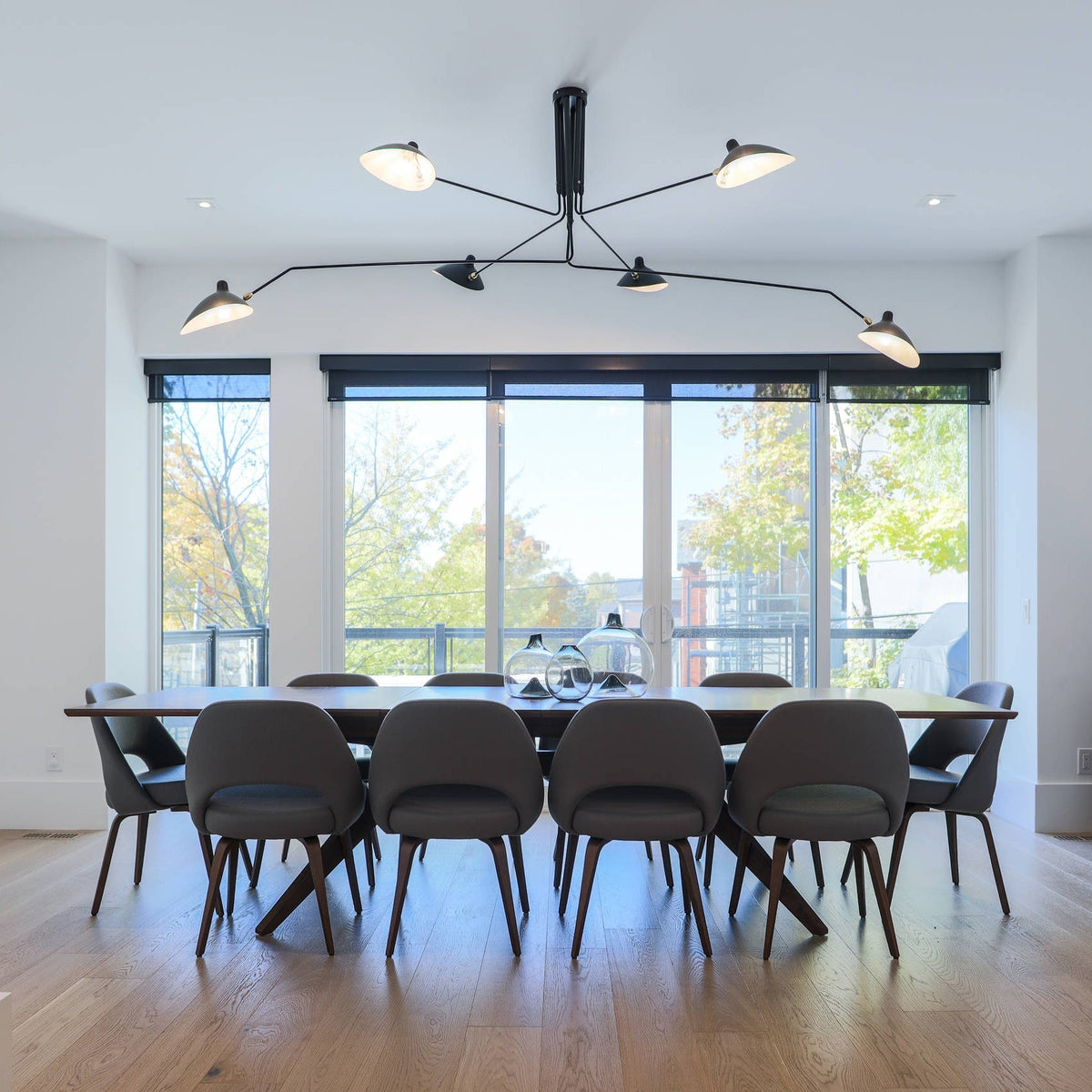 Renuelle Ceiling Light Three Arm Minimalist