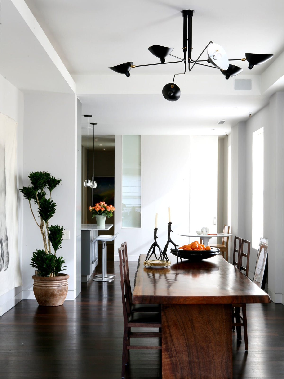 Renuelle Ceiling Light Three Arm Minimalist