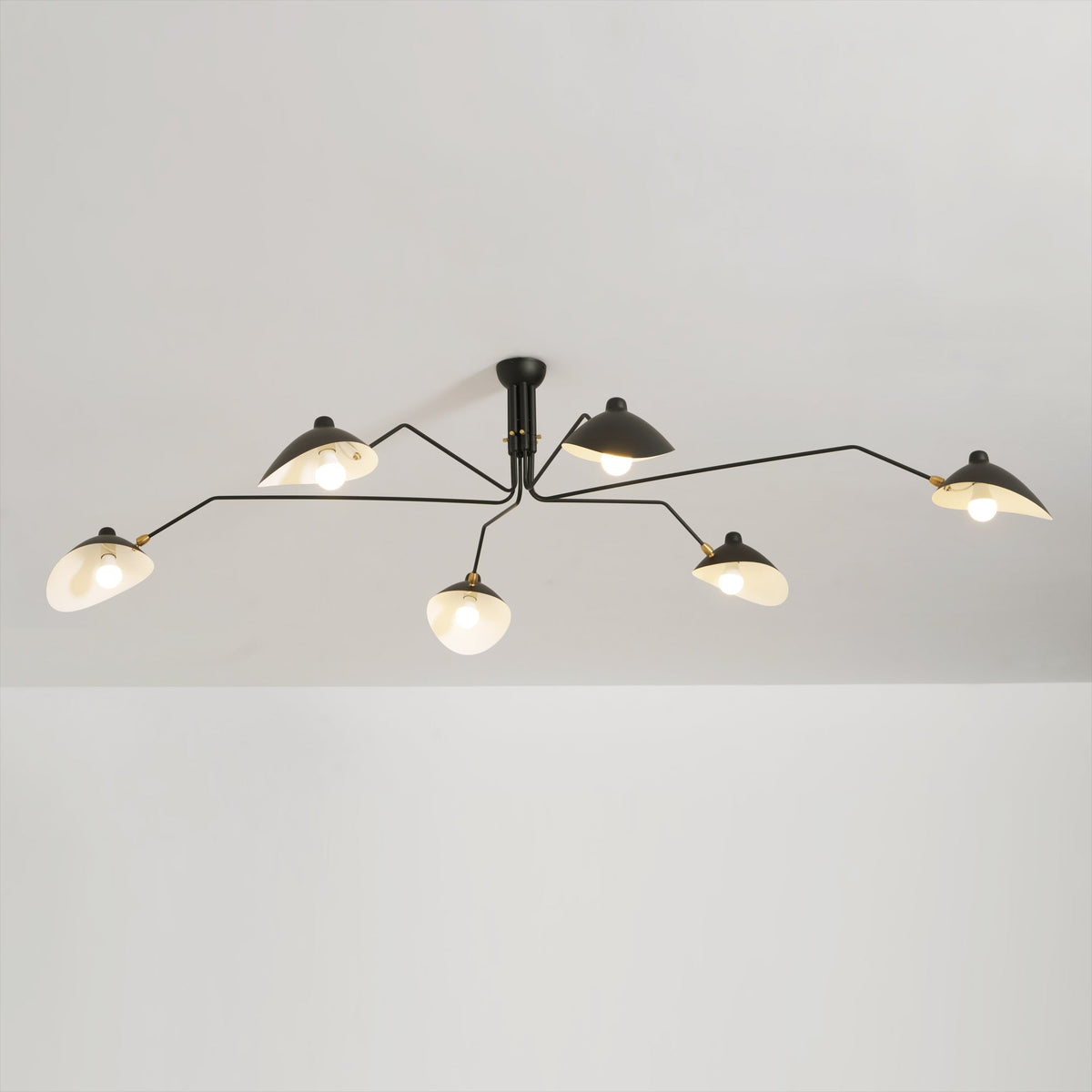 Renuelle Ceiling Light Three Arm Minimalist