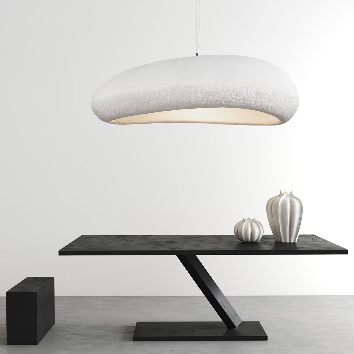 Mino Premium nordisk kunstnerisk sky-pendellampe i plast