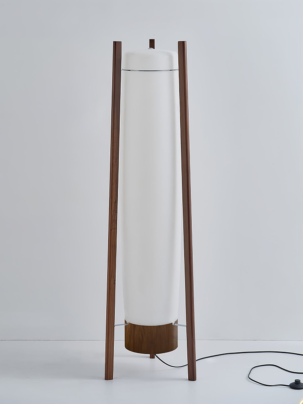 Zezoraril wabi-sabi-gulvlampe i træ