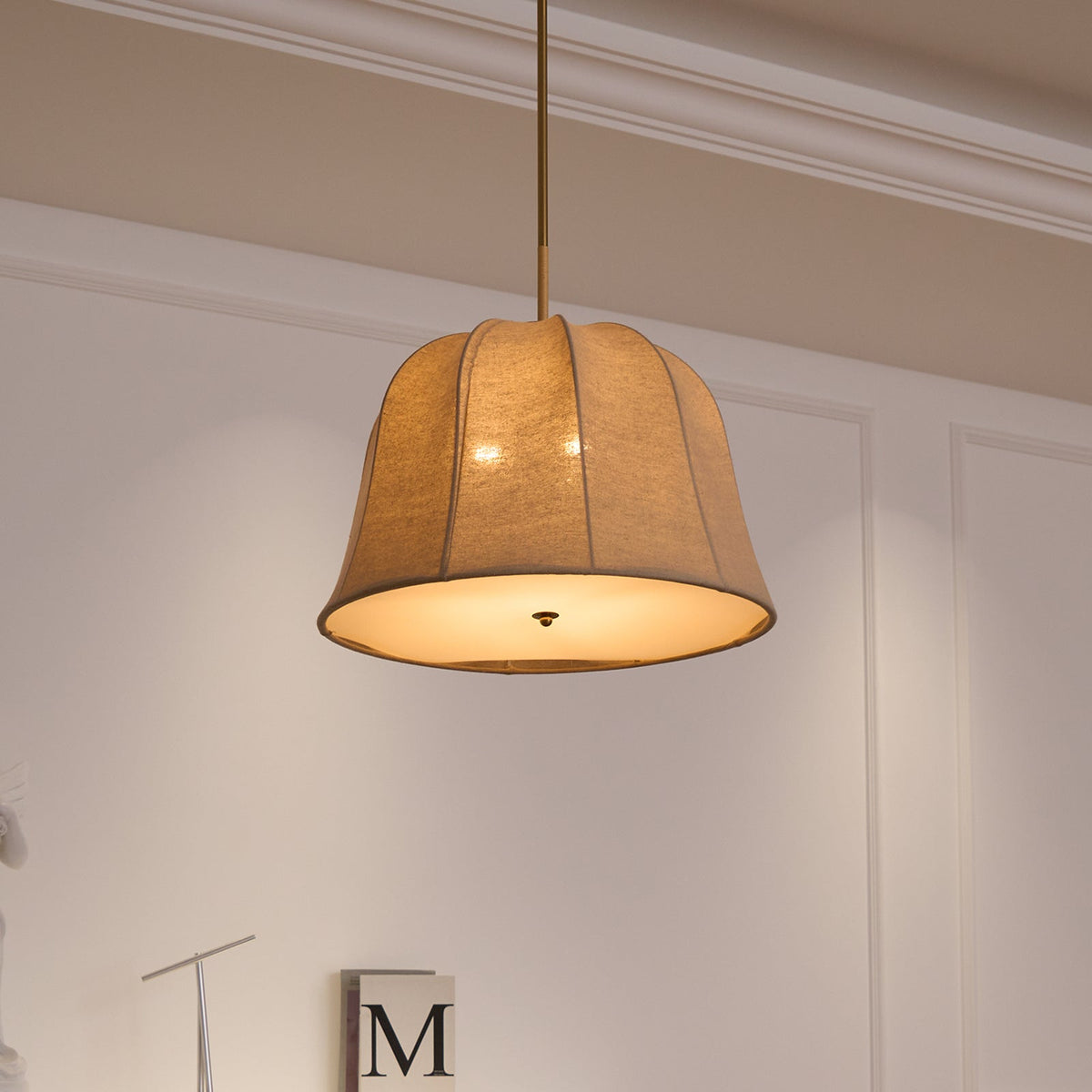 Tala Pendant Light Bell Fabric Line