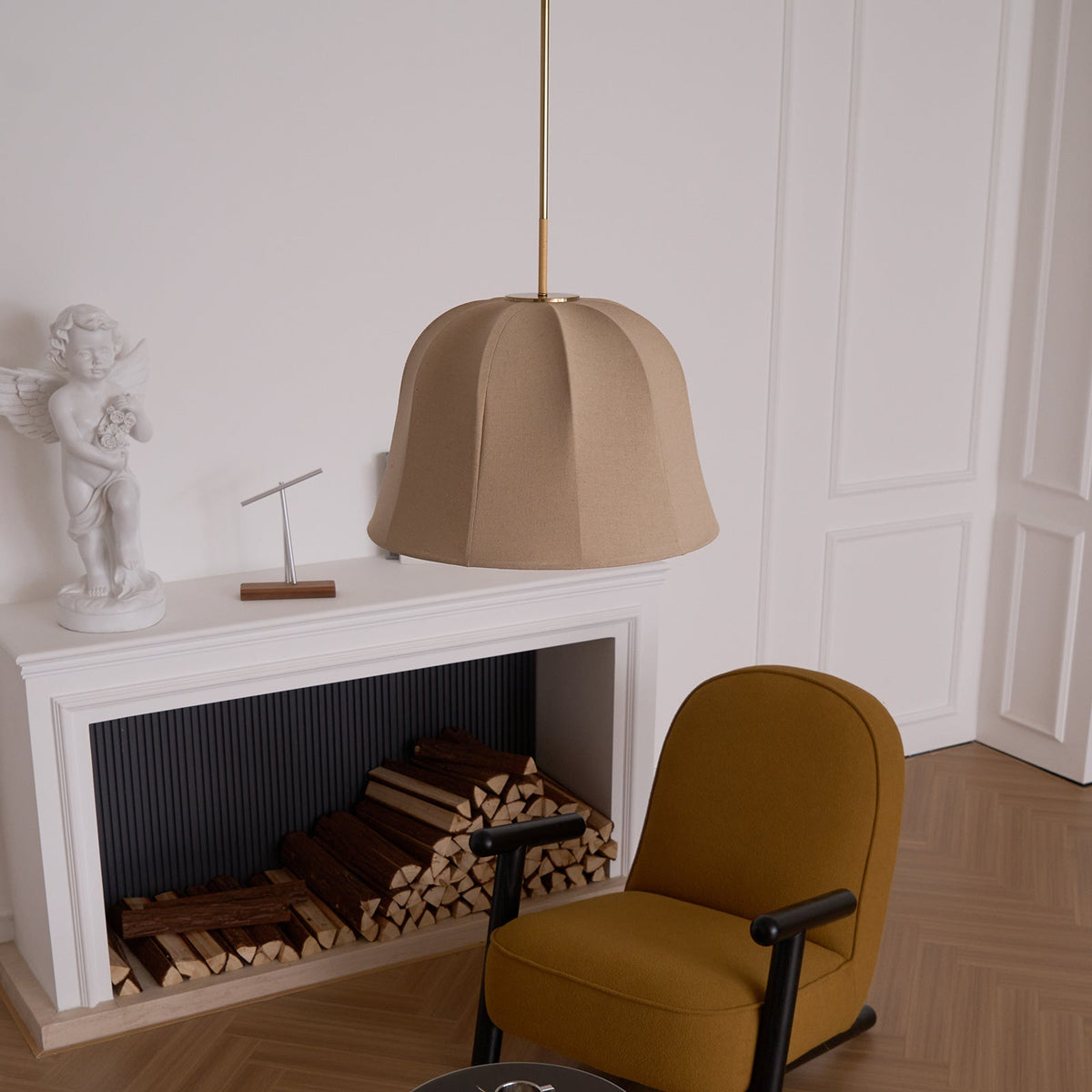 Tala Pendant Light Bell Fabric Line