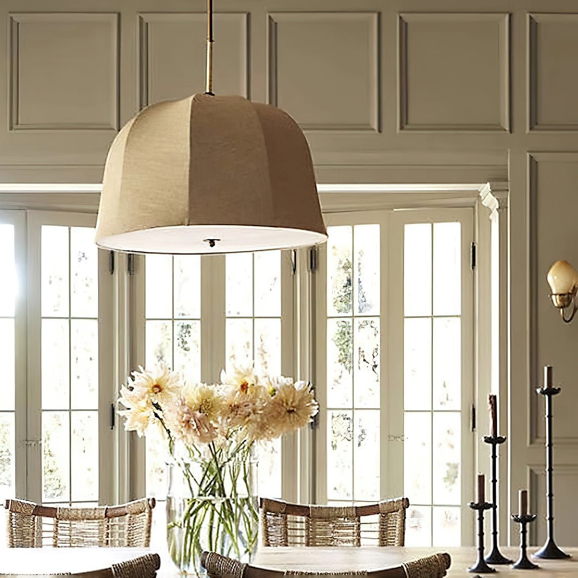 Tala Pendant Light Bell Fabric Line
