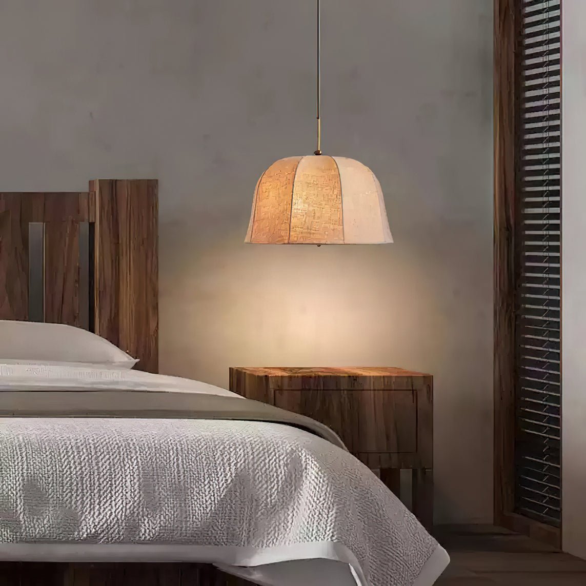 Tala Pendant Light Bell Fabric Line
