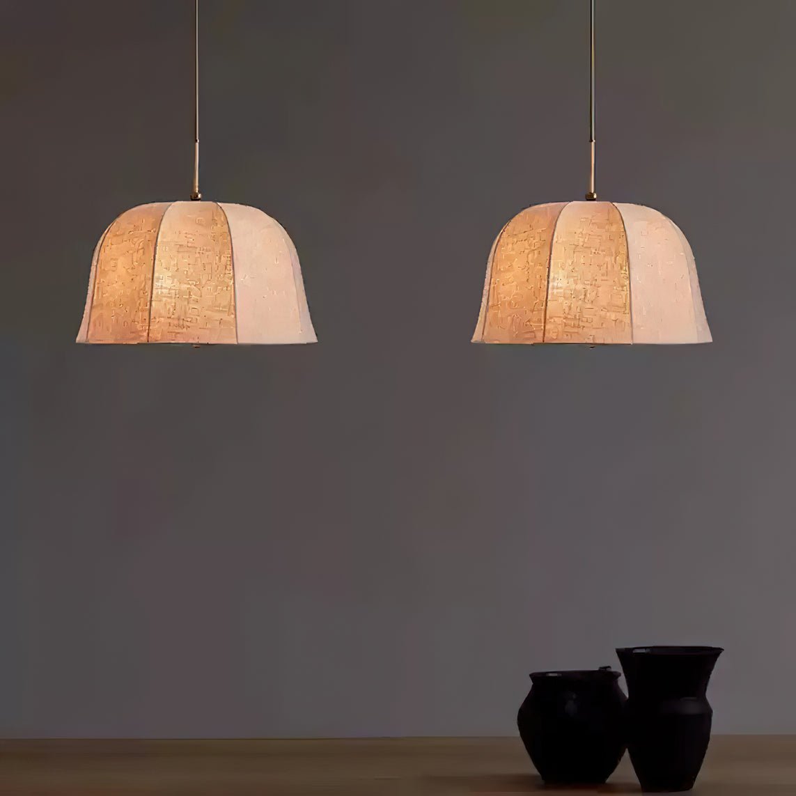Tala Pendant Light Bell Fabric Line