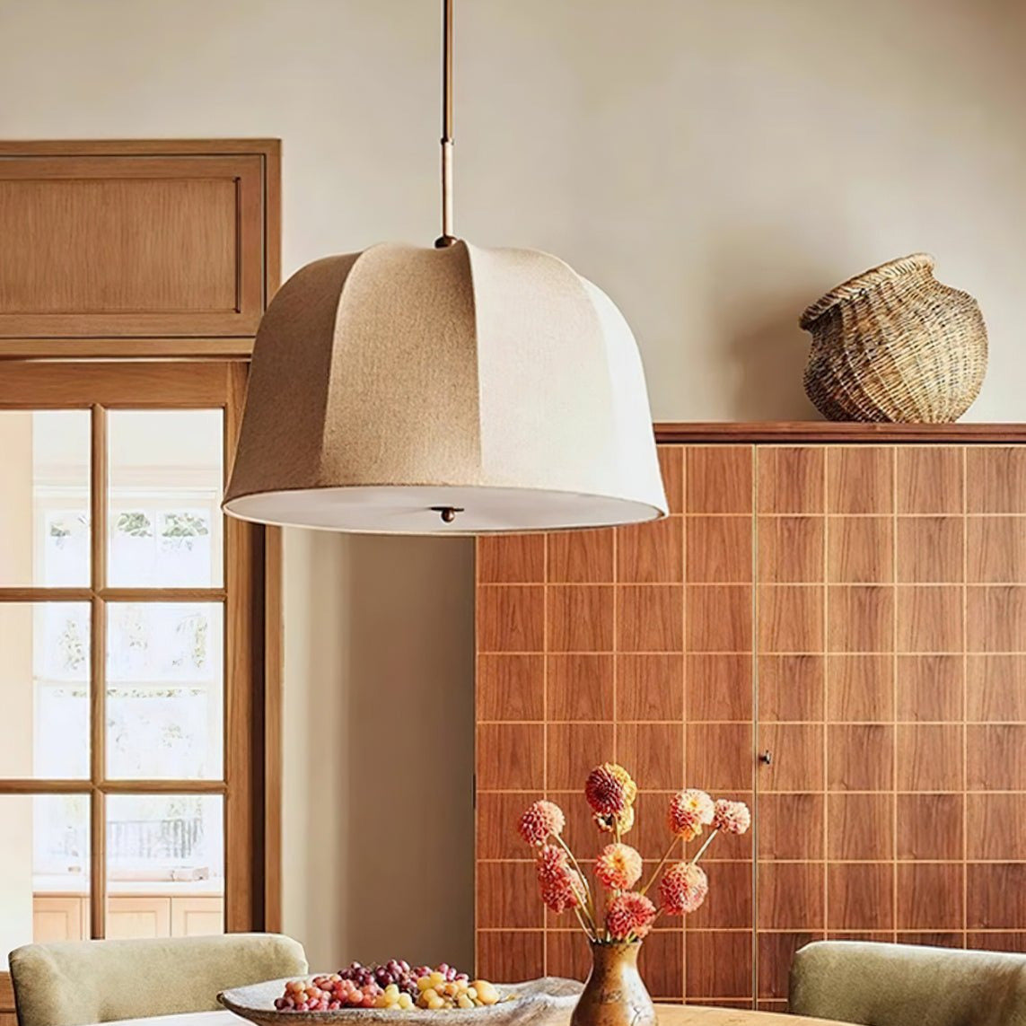 Tala Pendant Light Bell Fabric Line