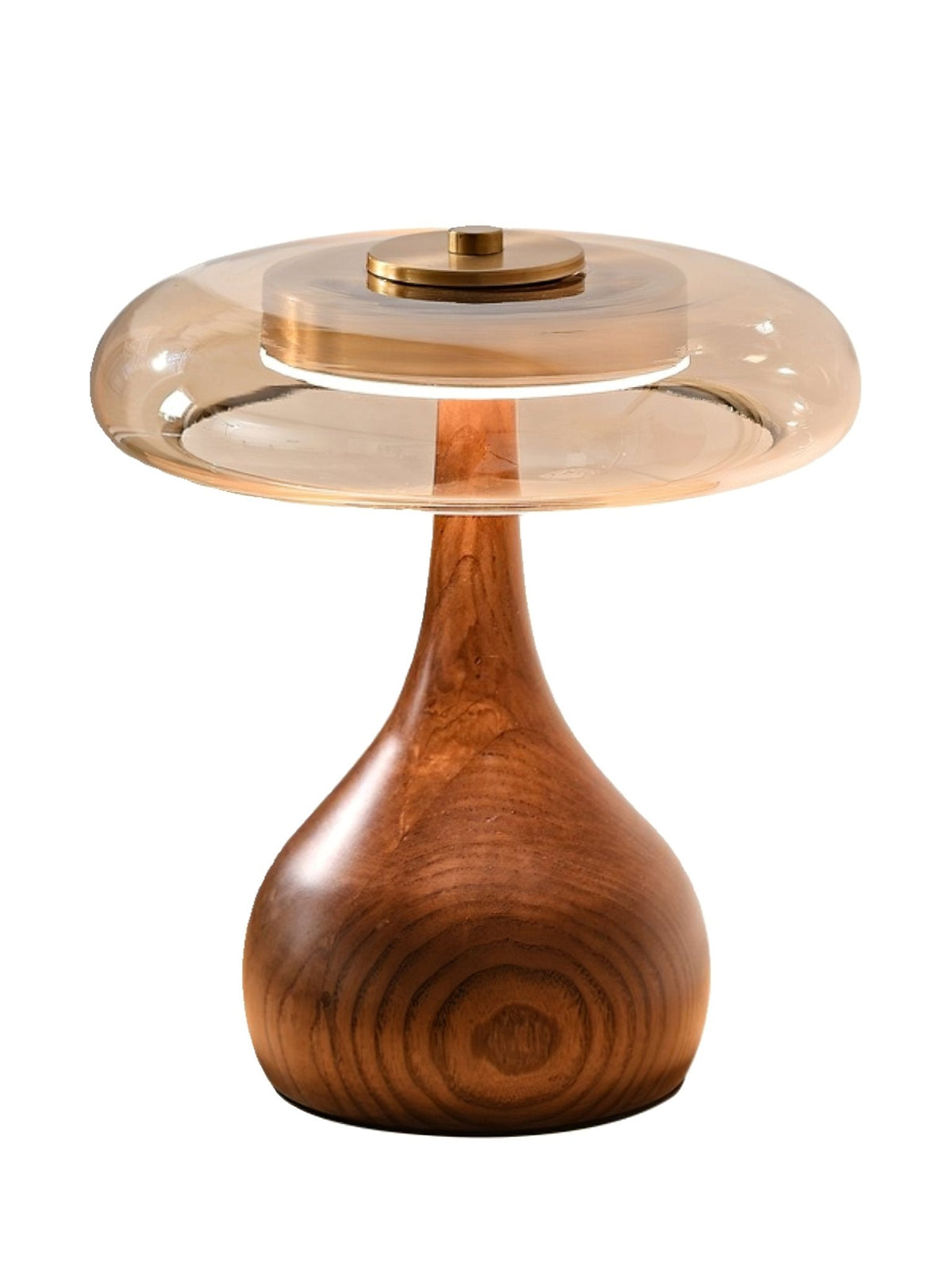 Bux modern bordslampa i trä