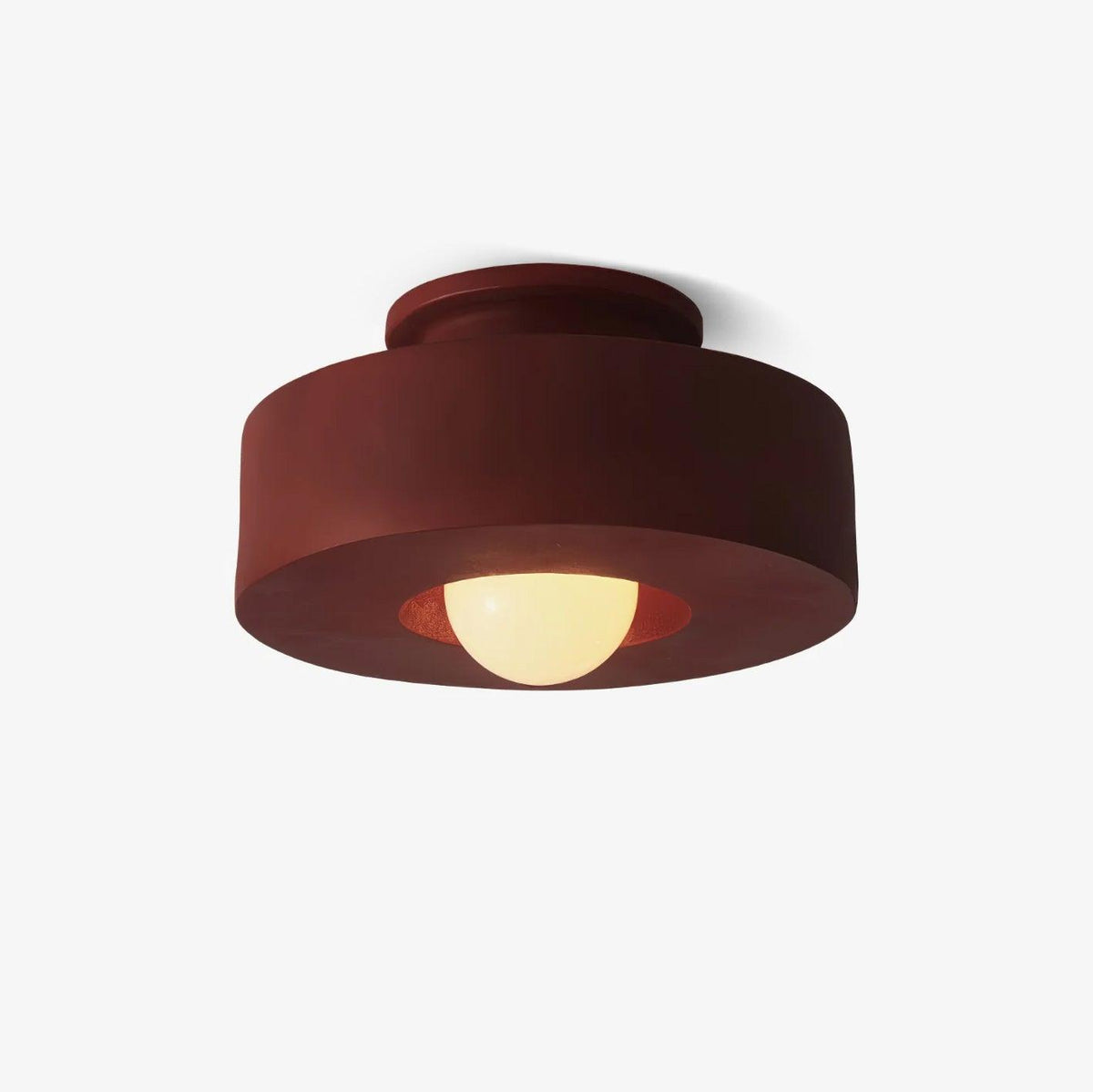 Celelian Simon-loftslampe i cylindrisk resin
