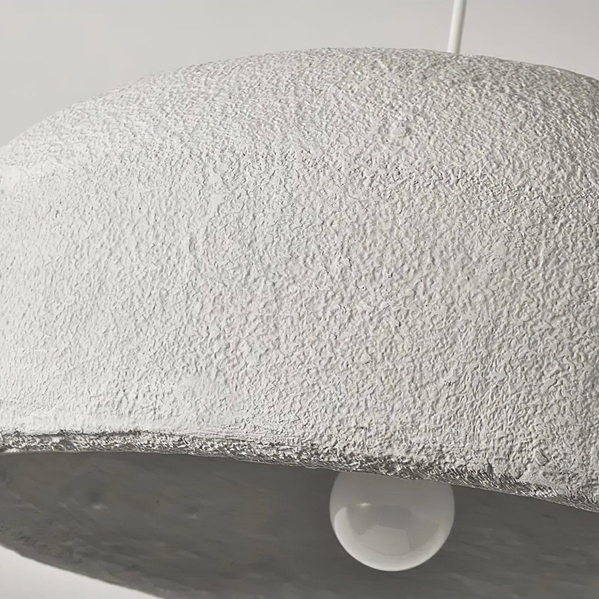 Avi Modern Cloud Dome Pendant Light, Gray