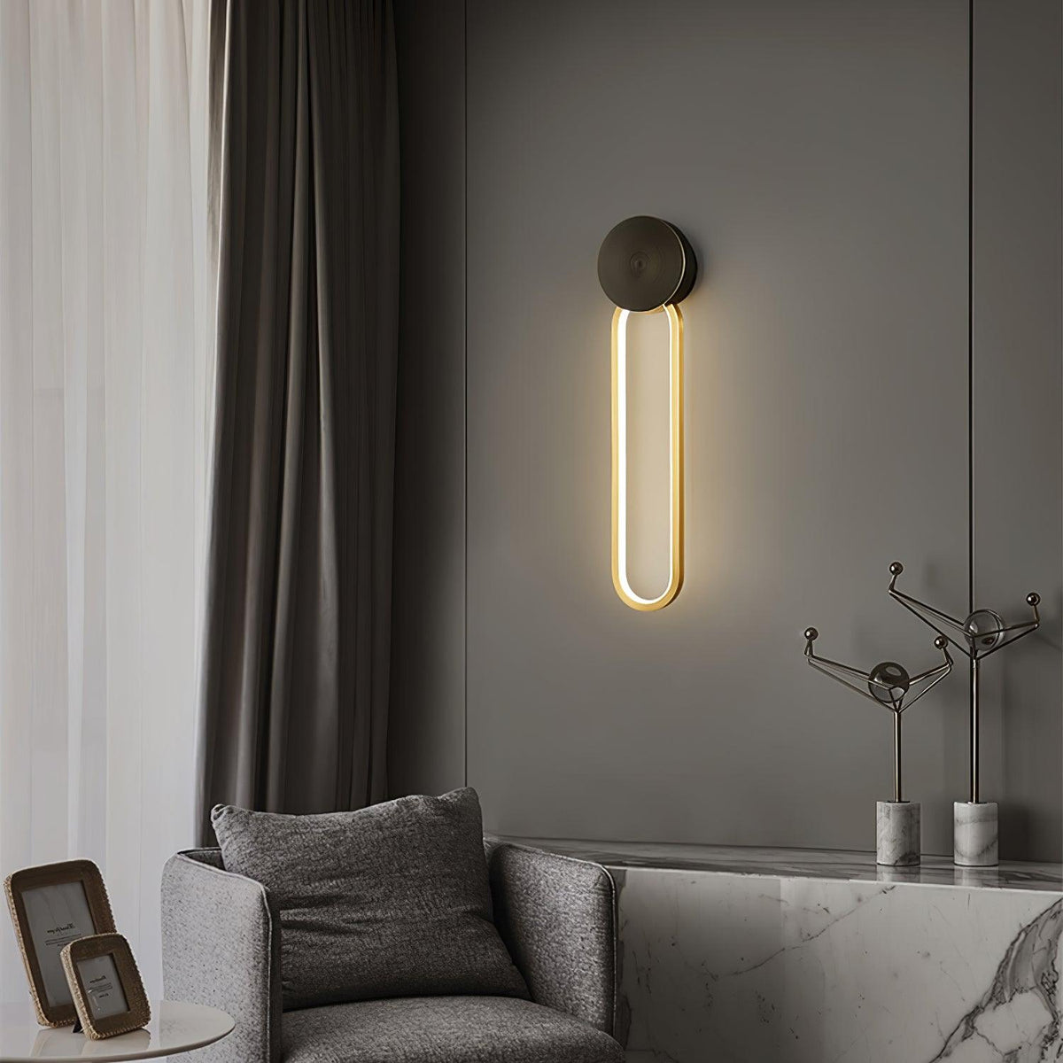 Ervenir-minimalistisk vägglampa