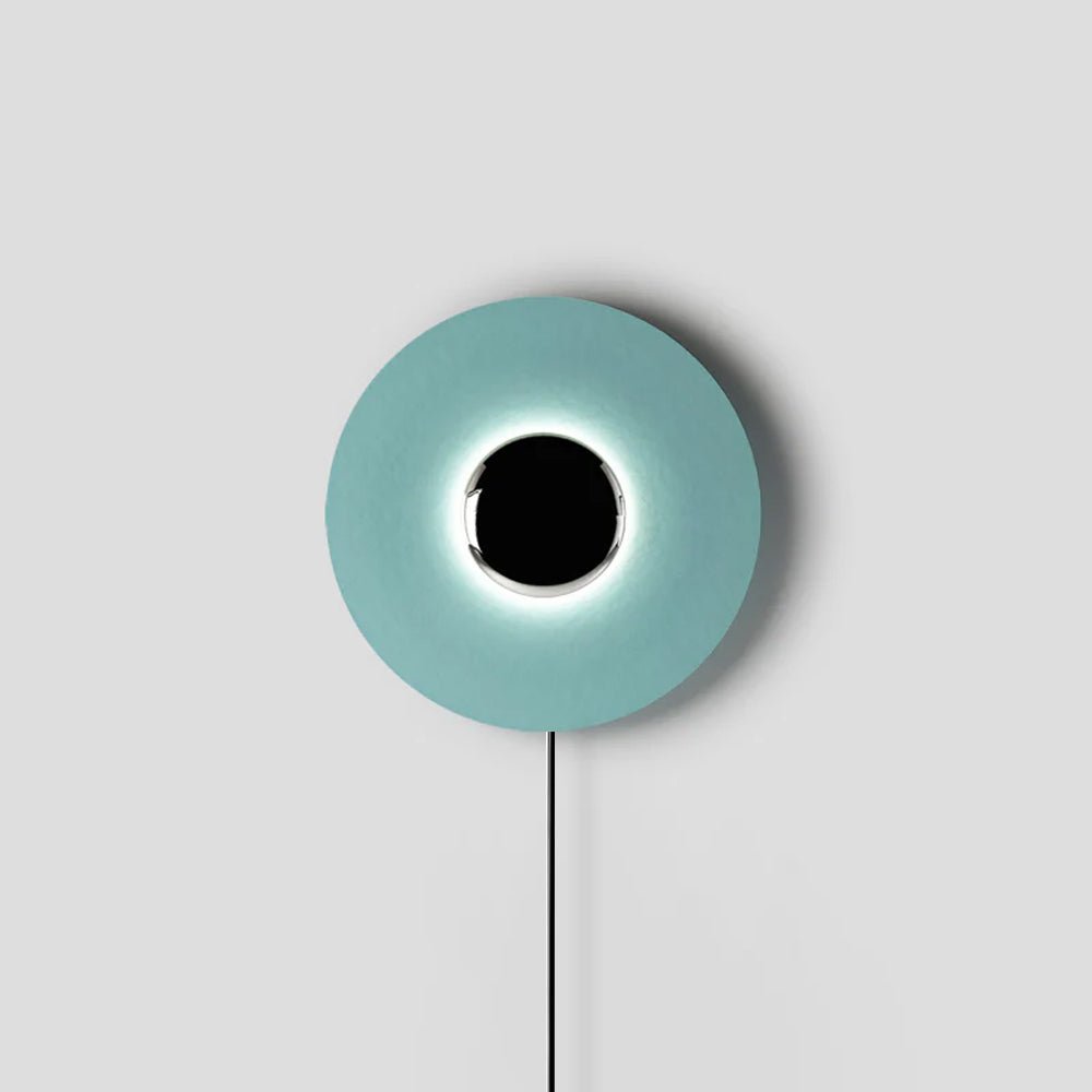 Erlirora enkel vägglampa med mjukt sken, plug-in
