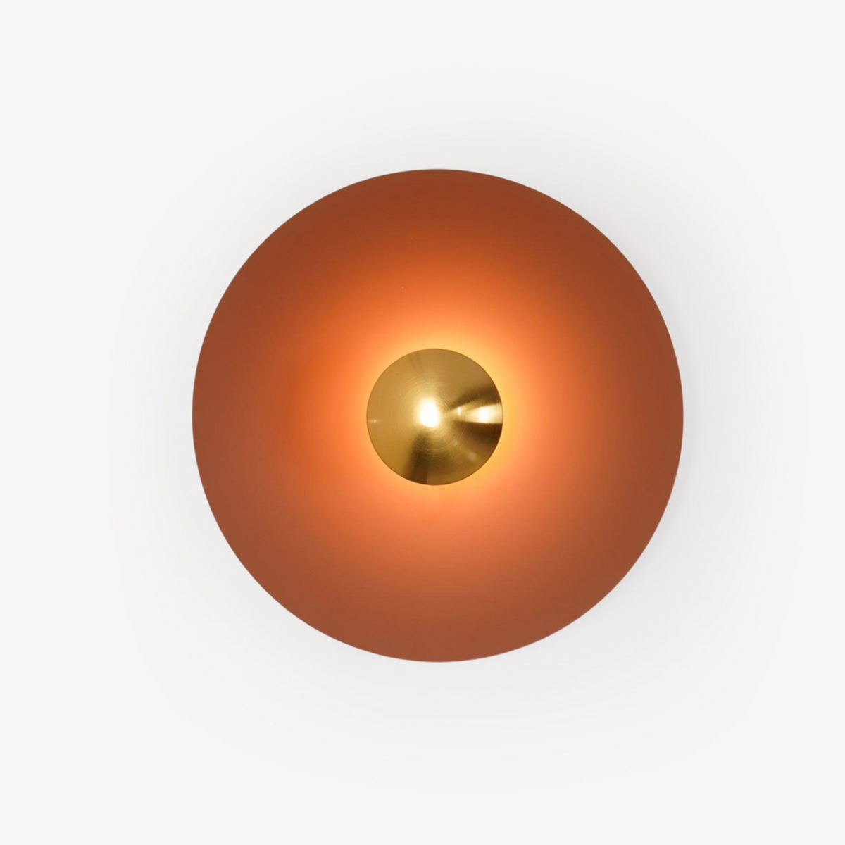 Erlirora enkel vägglampa med mjukt sken, plug-in
