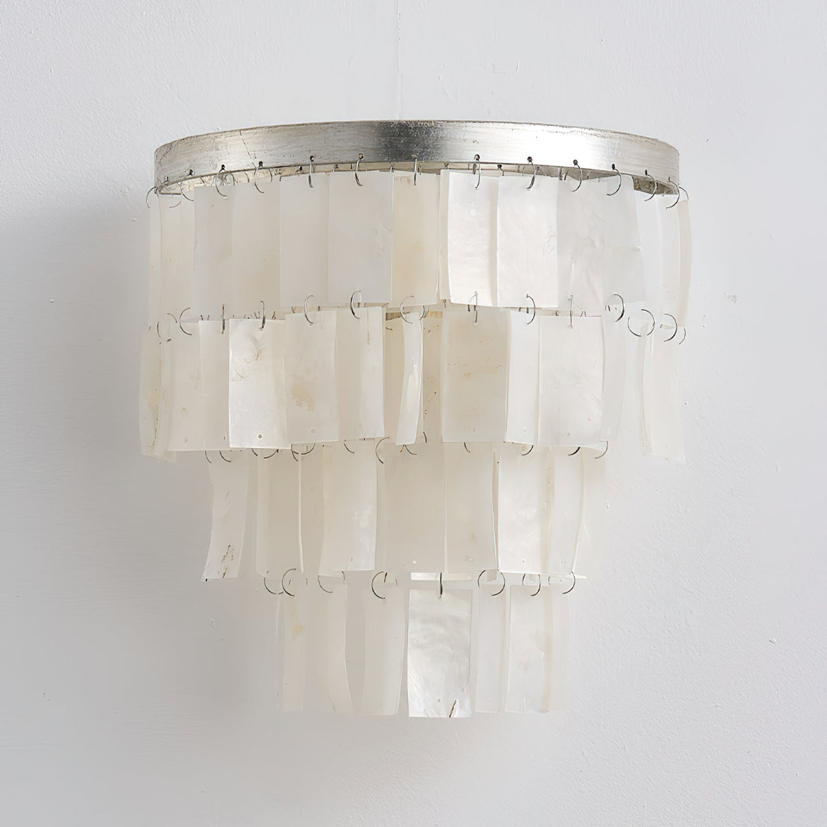 Candeeiro de parede Vidoros pós-moderno de luxo com conchas em camadas