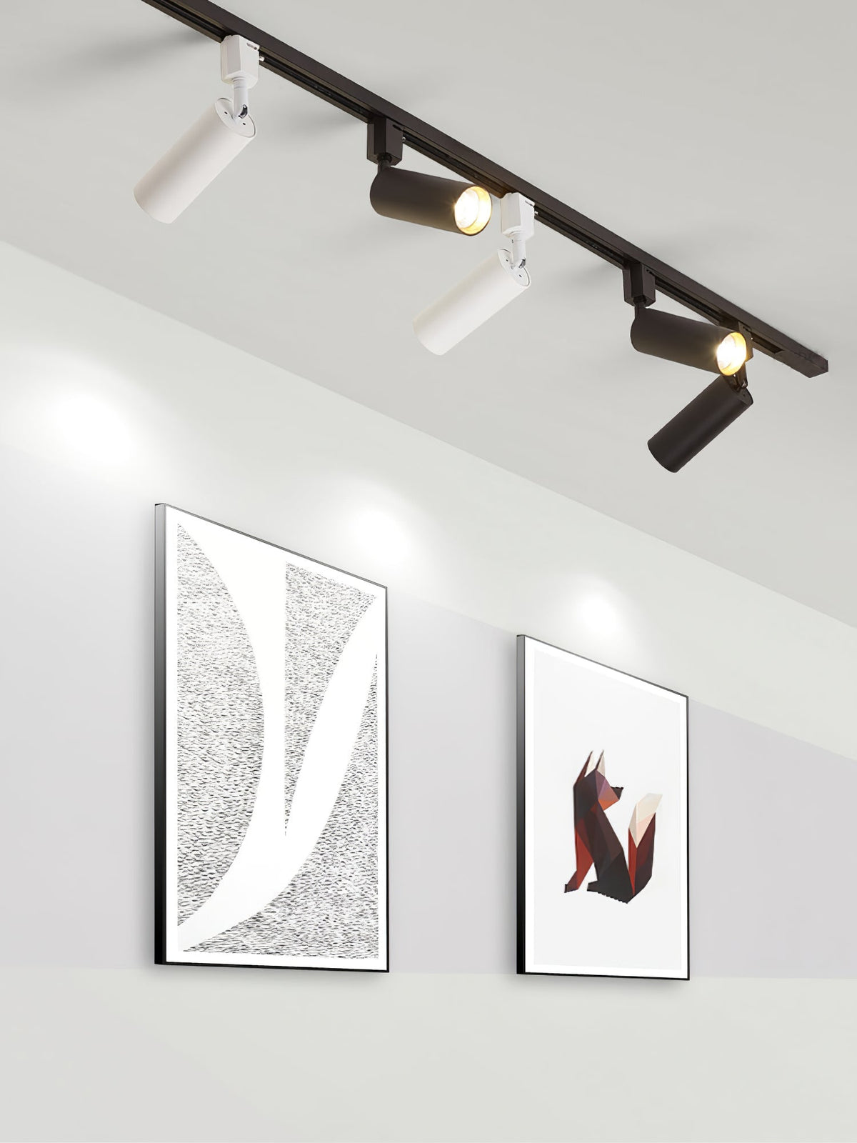 Galvyn elegant loftslampe med cylindrisk skinne i minimalistisk stil