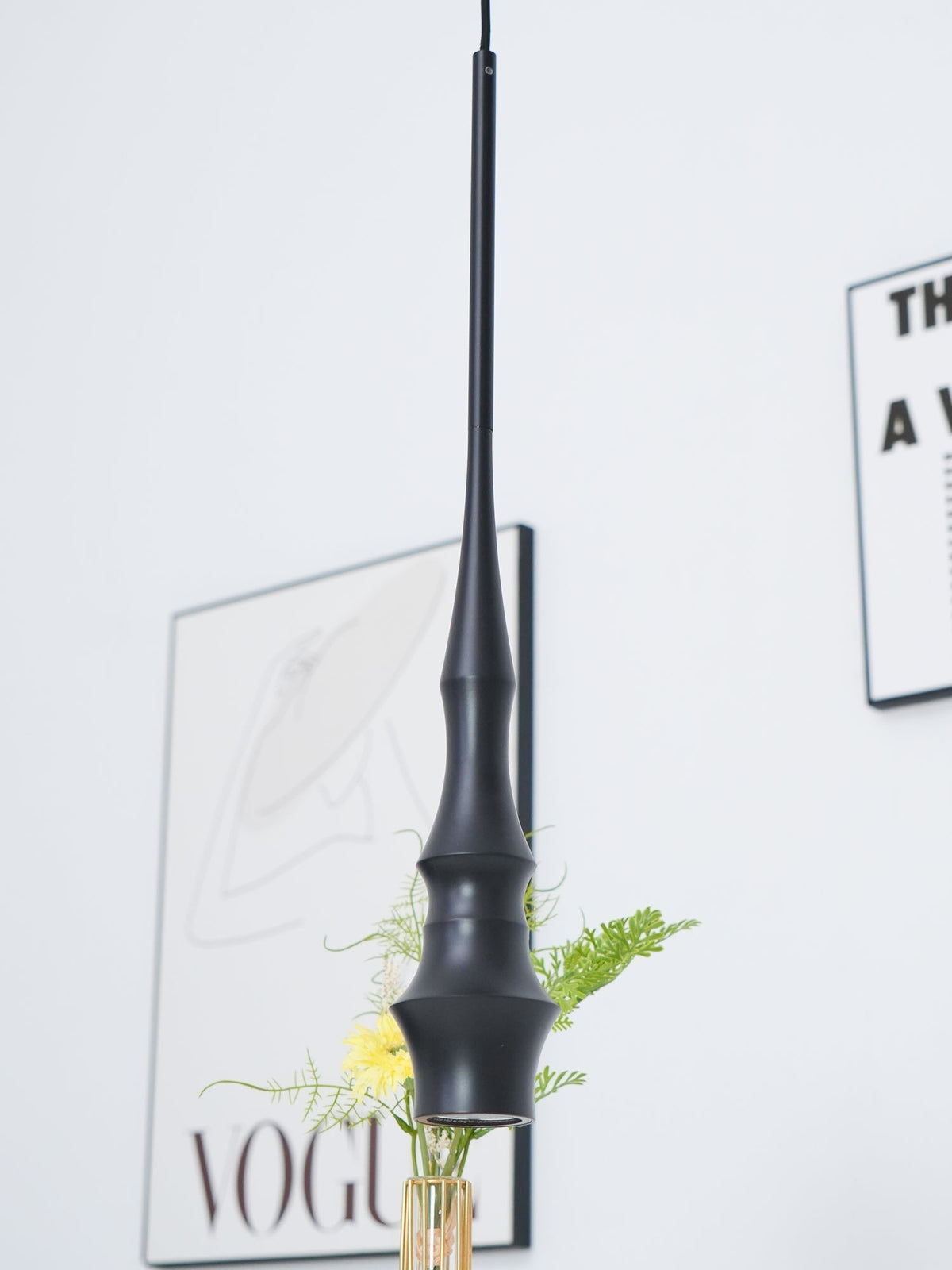 Elaran minimalistisk pendellampe i aluminium