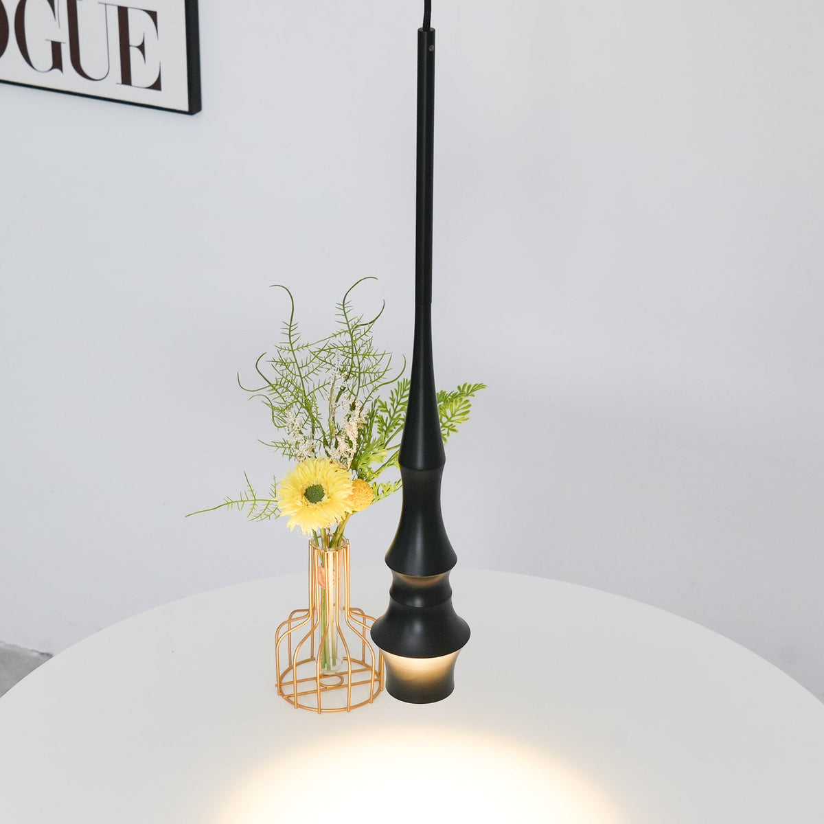 Elaran minimalistisk pendellampe i aluminium