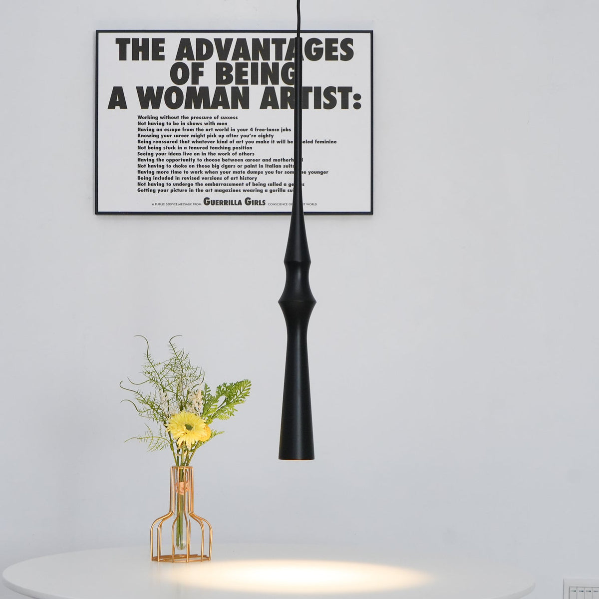 Elaran minimalistisk pendellampe i aluminium