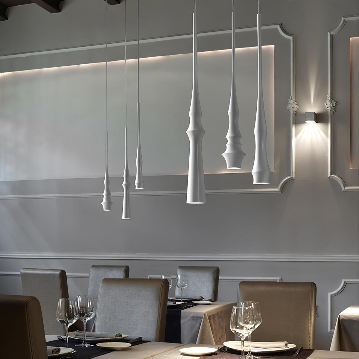 Elaran minimalistisk pendellampe i aluminium