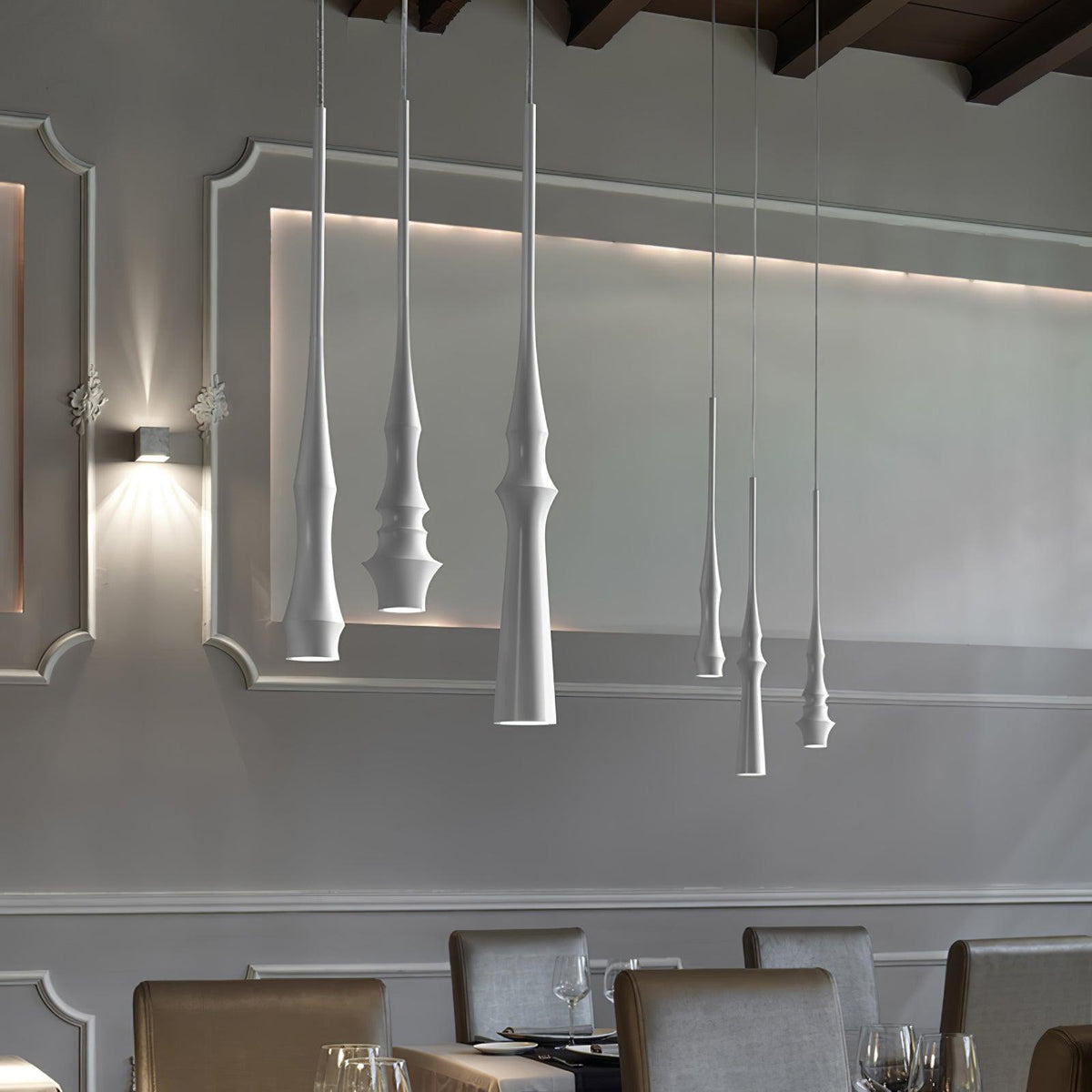 Elaran minimalistisk pendellampe i aluminium
